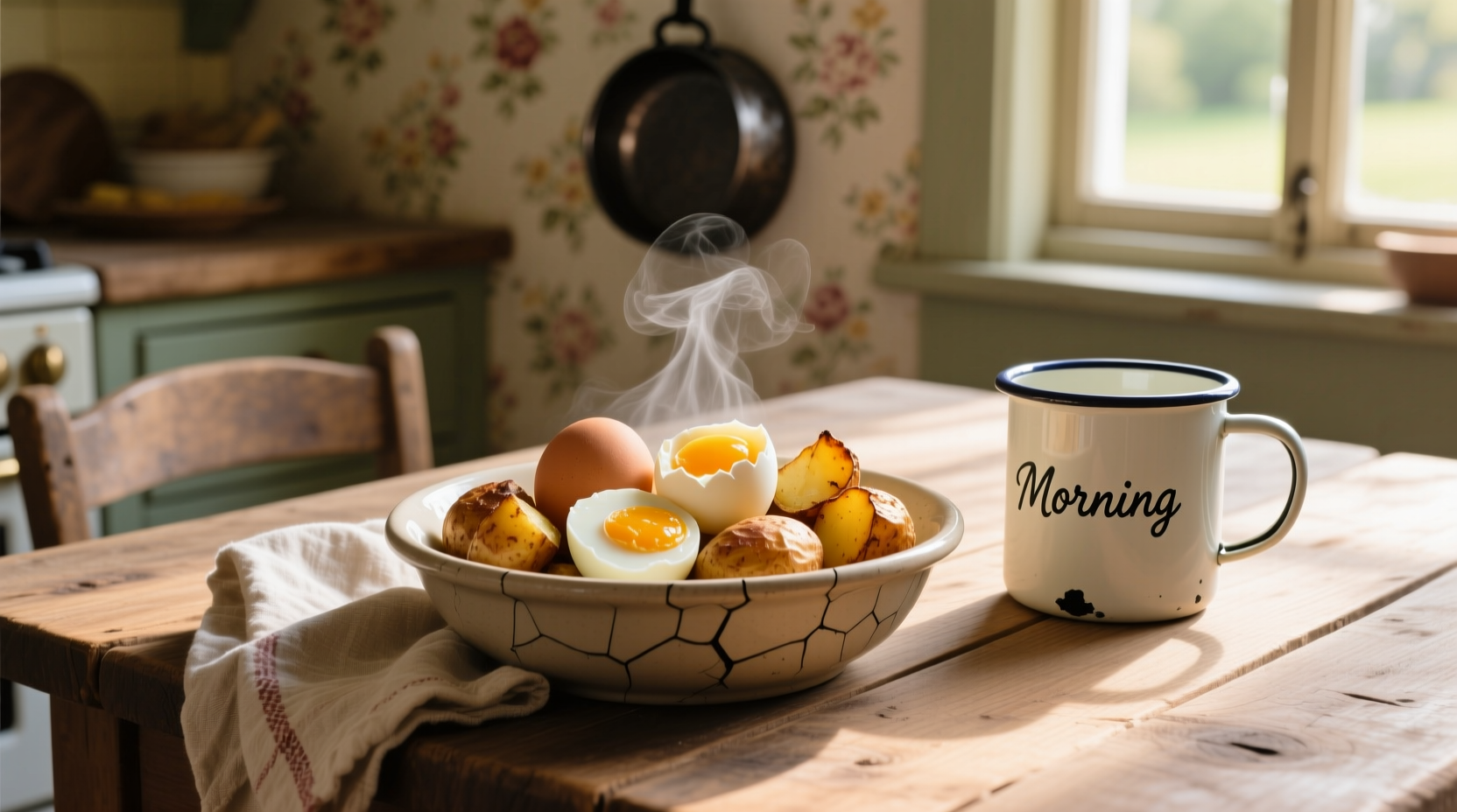 eggs and potato breakfast