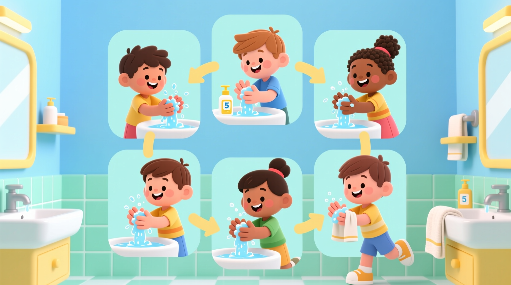 how you should wash your hands