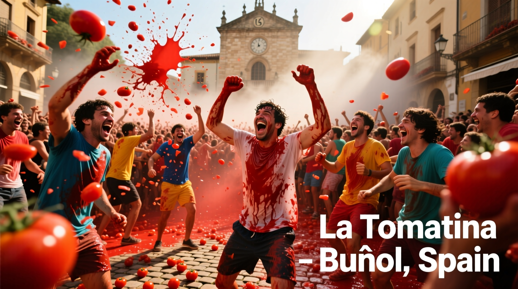 la tomatina festival  spain tomato fight facts