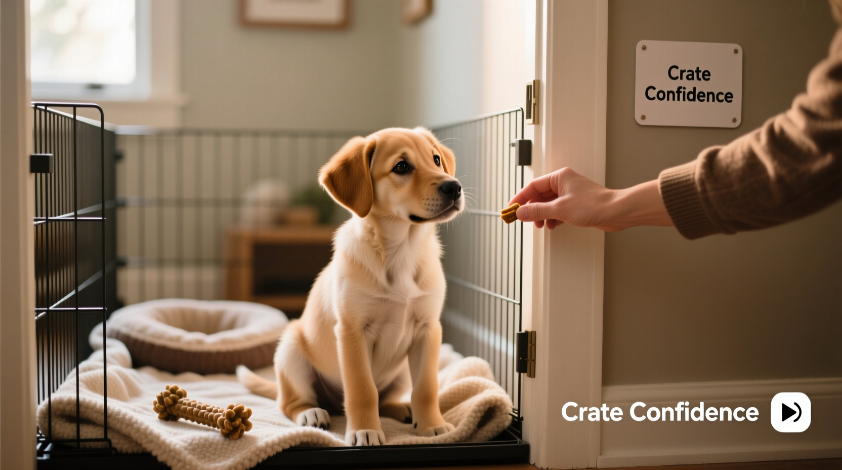 effective strategies to calm your puppys whining in the crate and build confidence