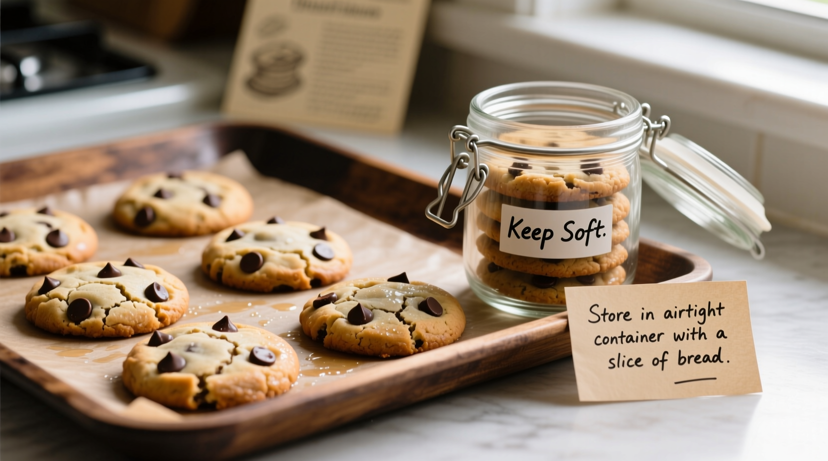 how to keep cookies soft after baking