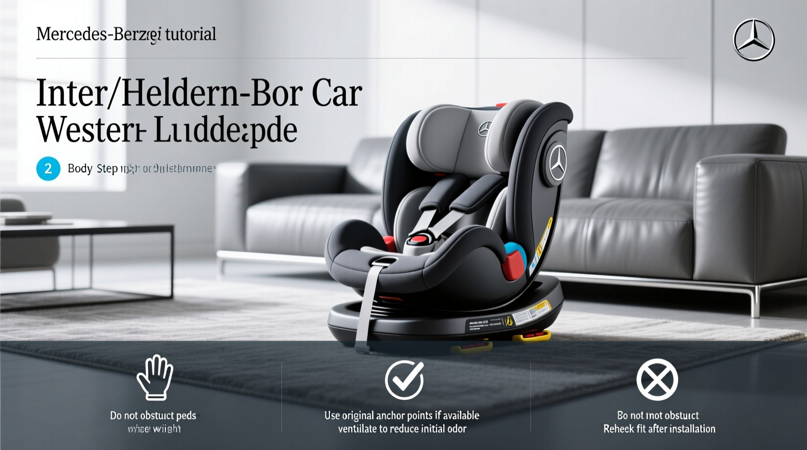 mercedes child car seat