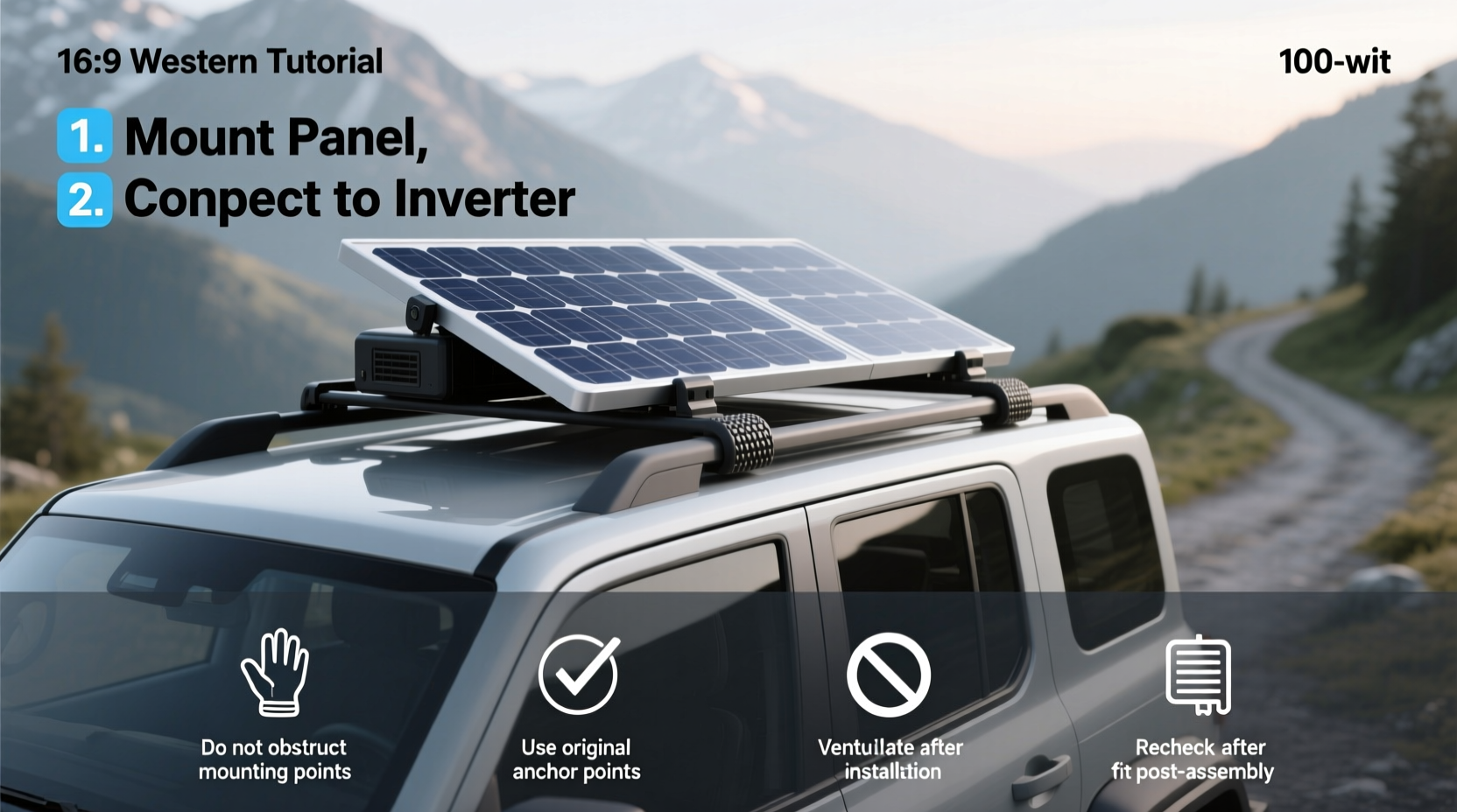 100 Watt Solar Panel Kit for Car Camping Buying Guide