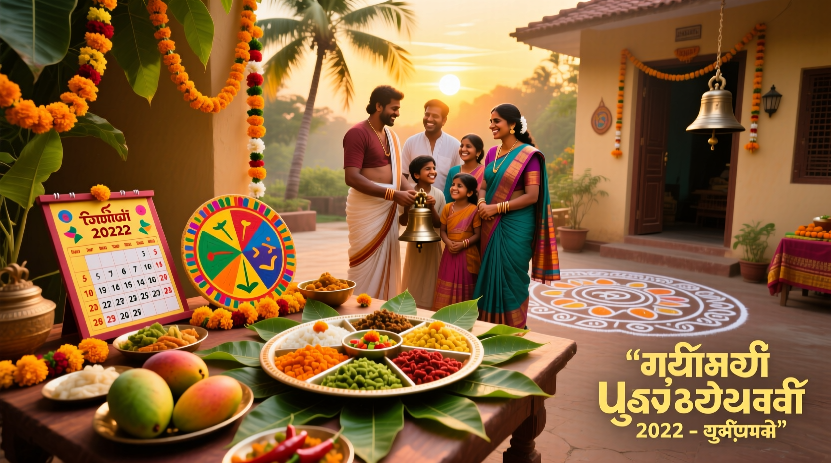 when is telugu new year 2022