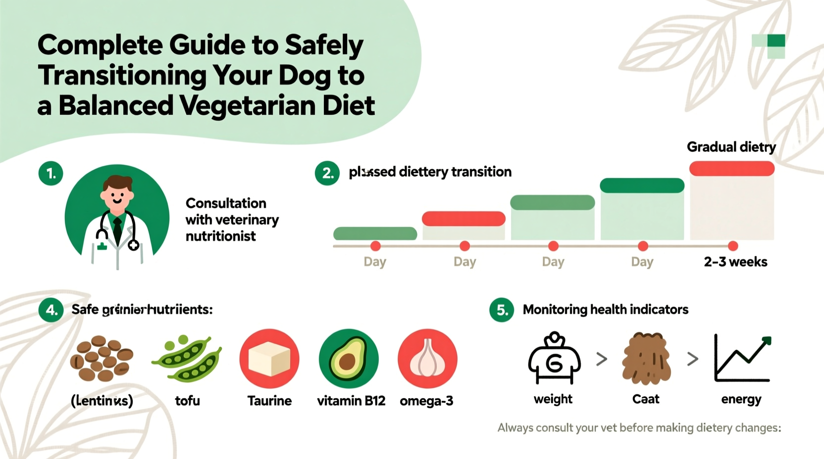 complete guide to safely transitioning your dog to a balanced vegetarian diet