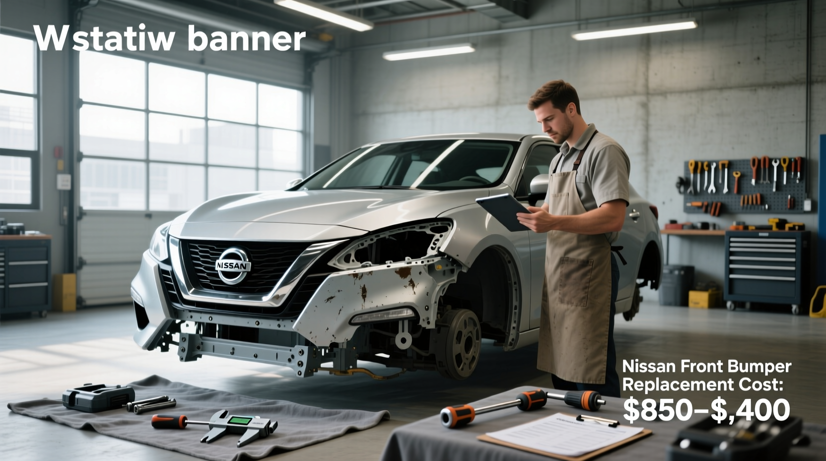 How Much Does a Nissan Front Bumper Replacement Cost?