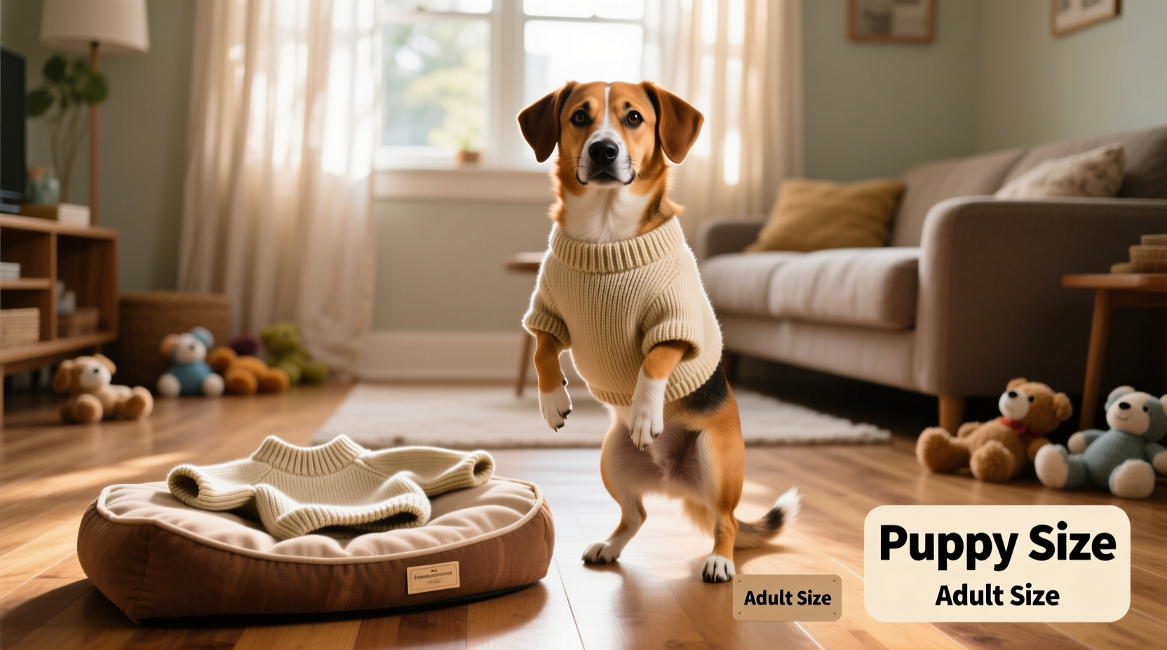 puppy clothes vs dog clothes will puppy clothes fit my adult dog