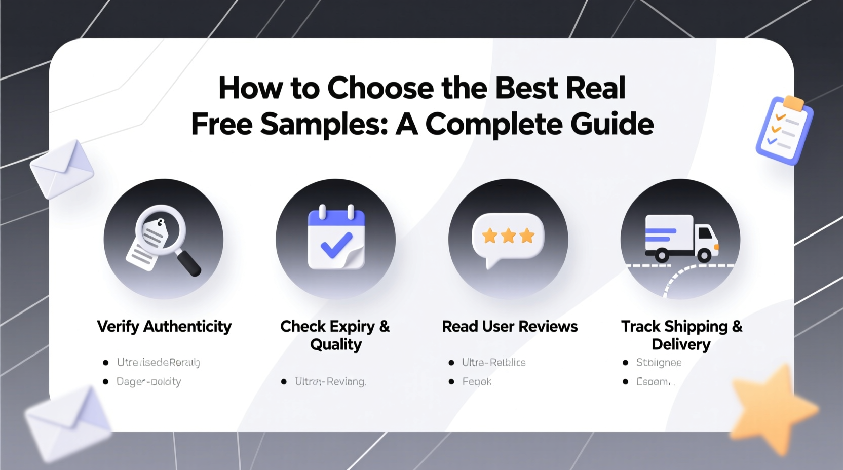 How to Choose Real Free Samples: A Complete Buying Guide