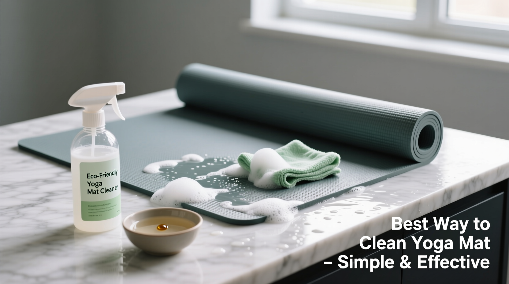 effective and simple methods for the best way to clean yoga mat