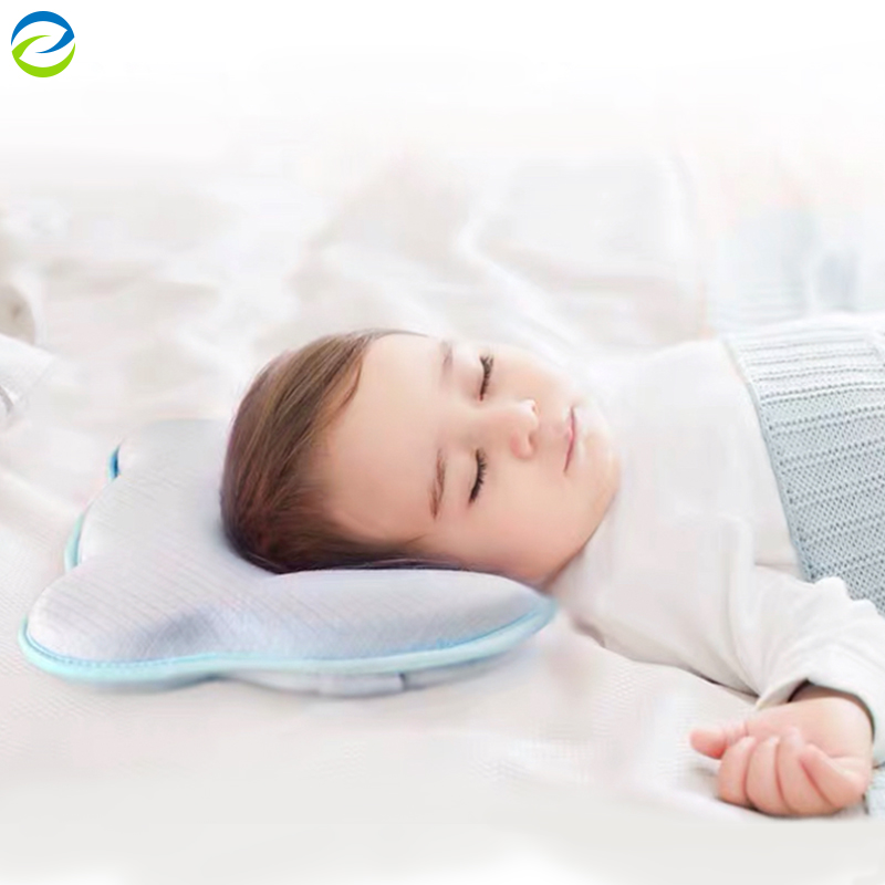 Newborn Infant Head Shaping Pillow With 100% Washable Model Cover Memory Foam Baby Pillow