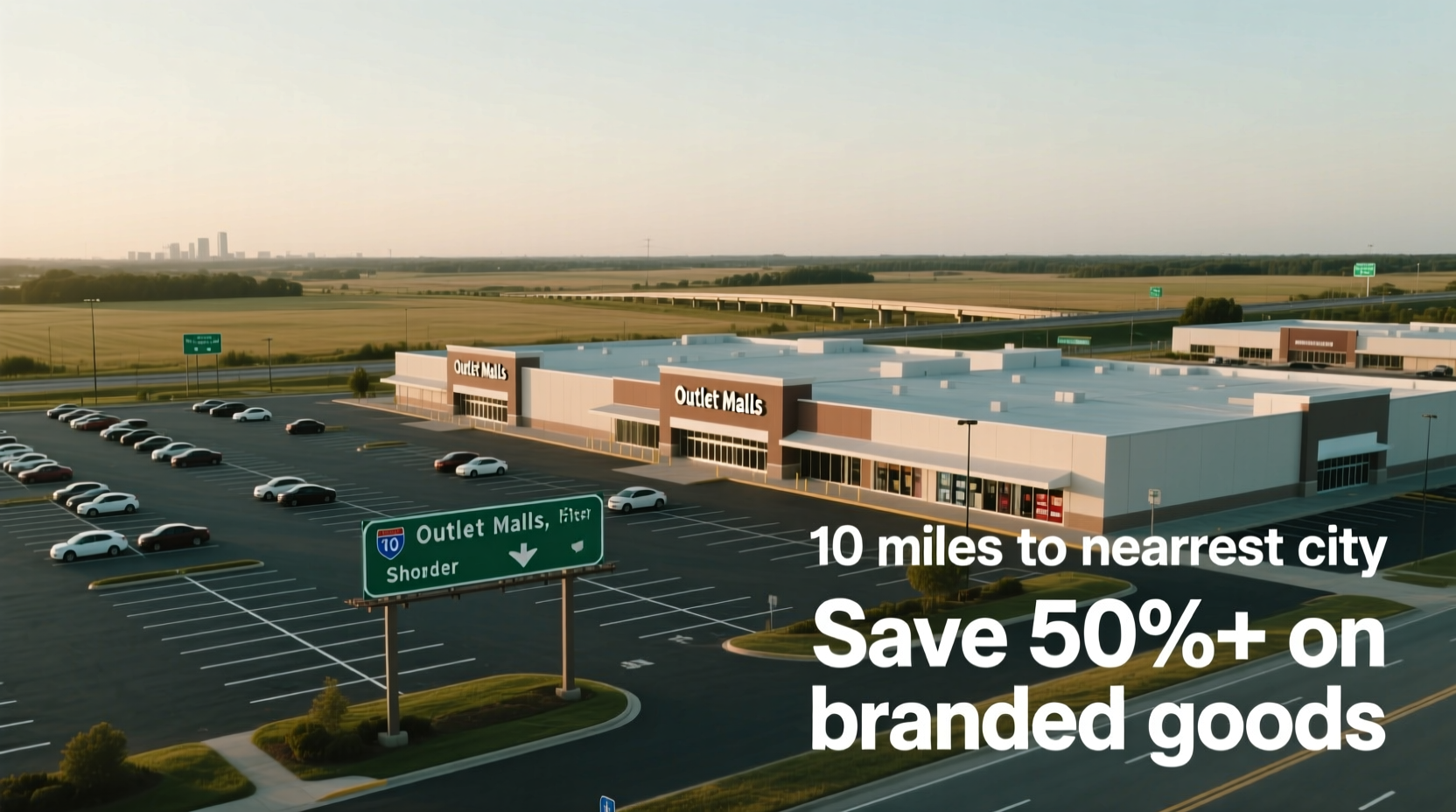 why are outlet malls located in the middle of nowhere