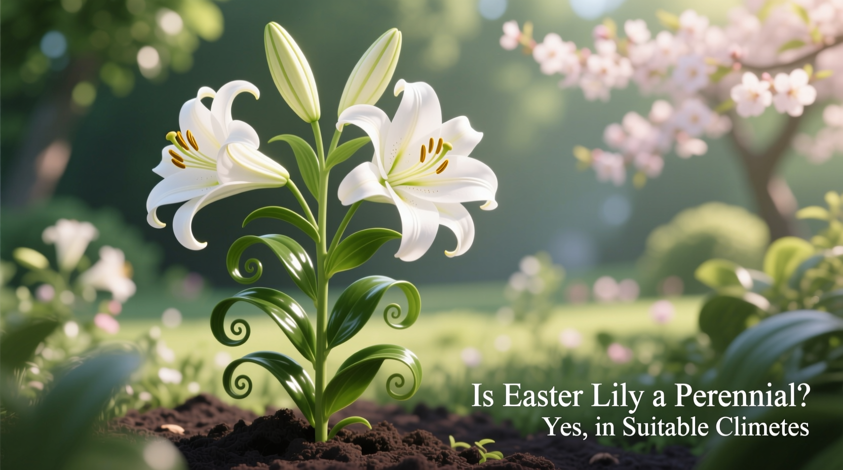 is easter lily a perennial