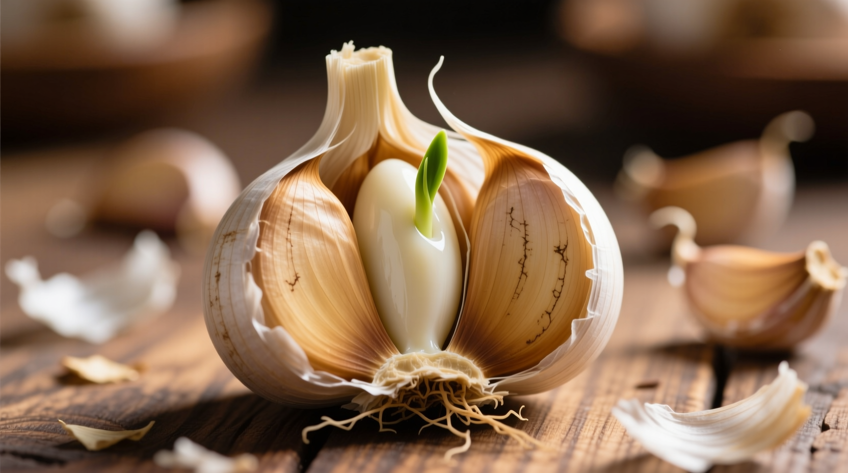 parts of garlic