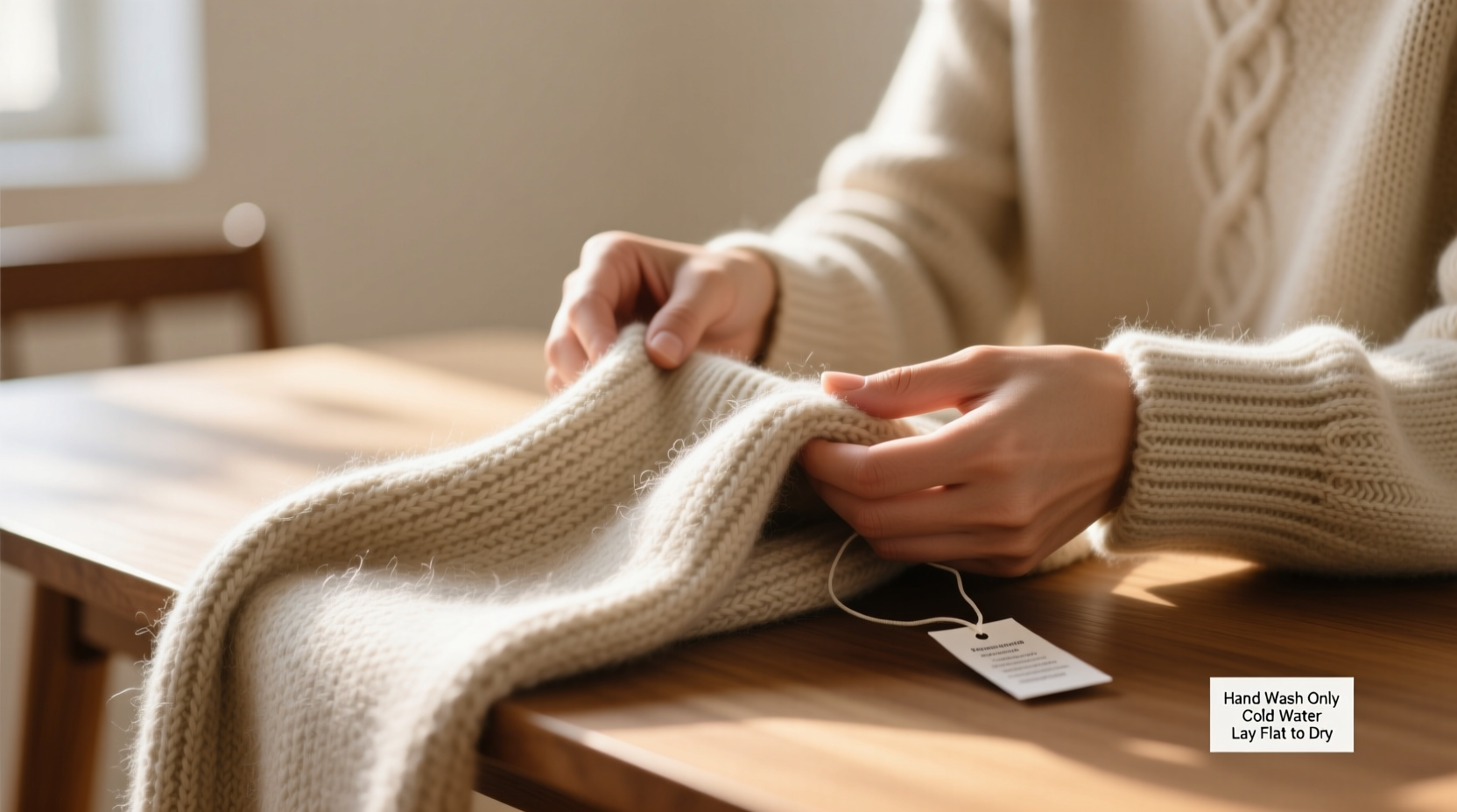 how to care wool and cashmere