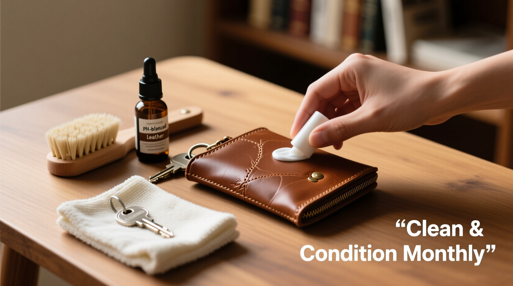 essential tips for cleaning and maintaining your leather key storage bag safely and effectively