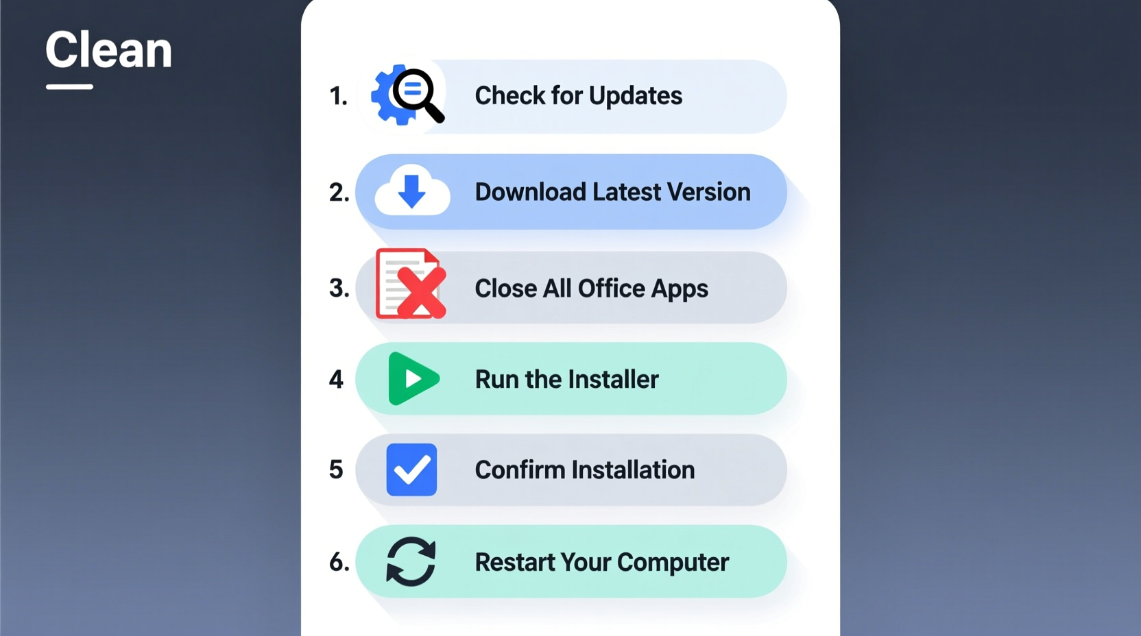 essential steps to successfully update your microsoft office applications