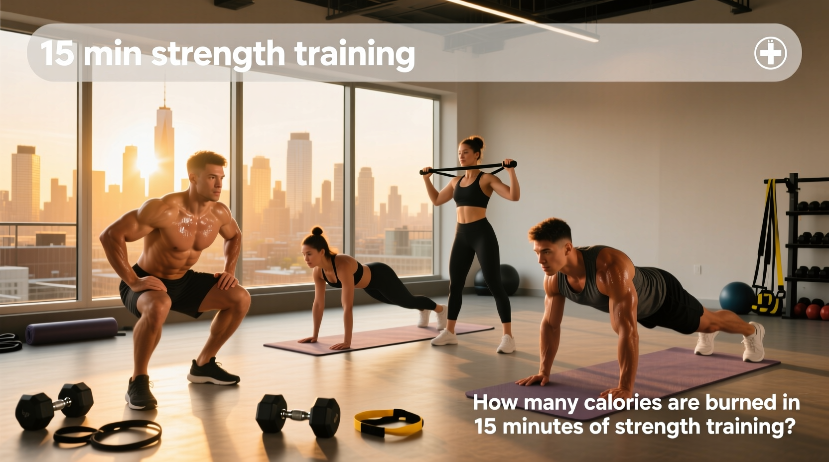 15 min strength training calorie burn guide
