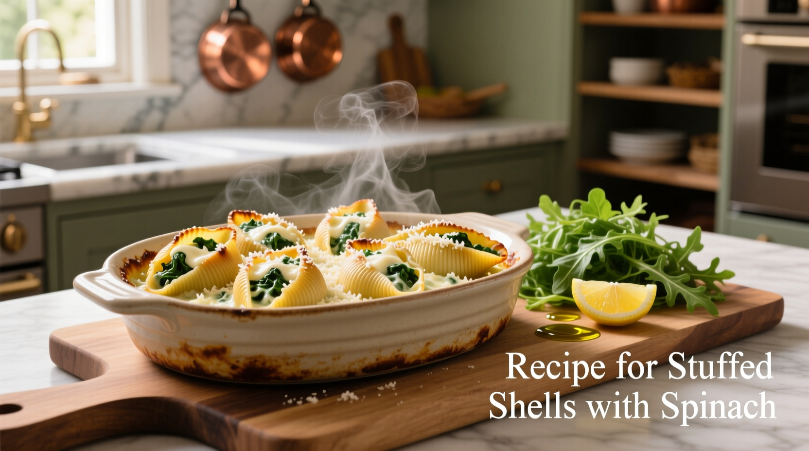 Perfect Spinach Stuffed Shells Recipe: Creamy & Delicious