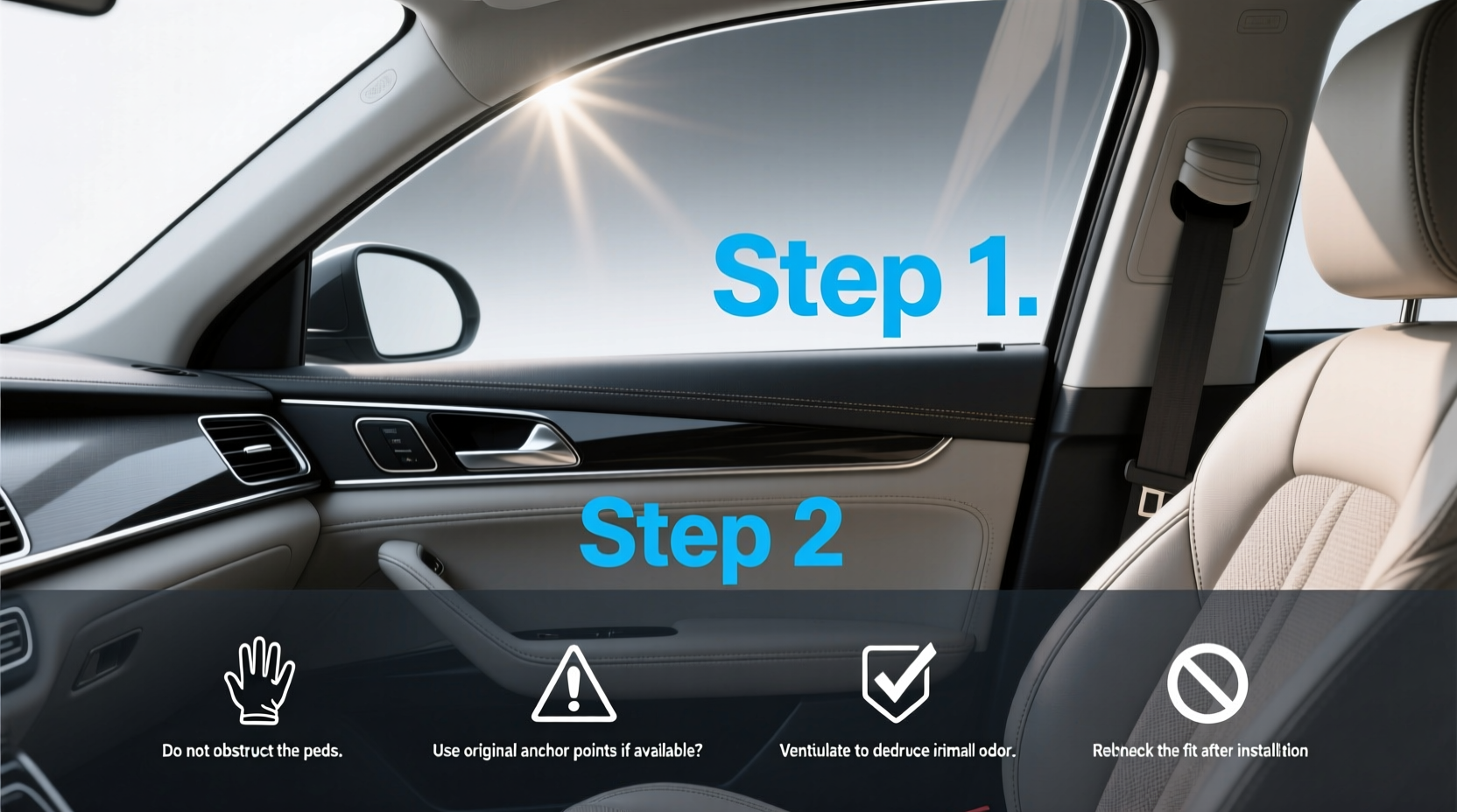 How to Choose Car Tinted Windows in Sun: Buying Guide