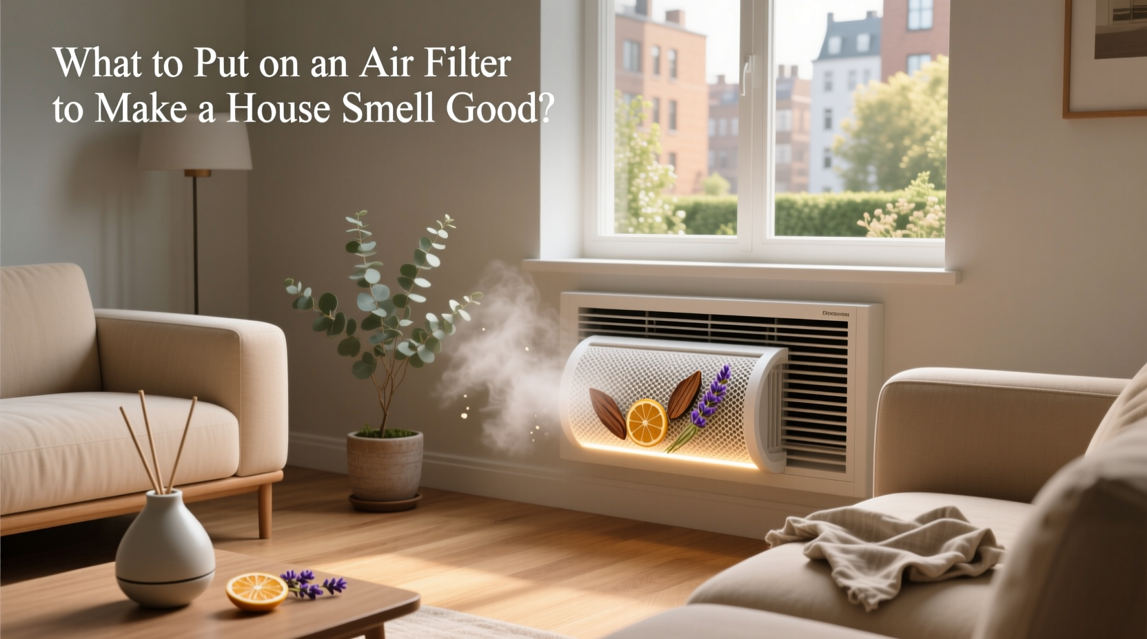 How to Choose Air Conditioner Filter Air Freshener, What to Put on an Air Filter to Make a House Smell Good?