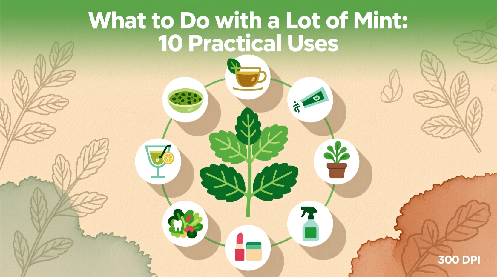 What to Do with a Lot of Mint: 10 Practical Uses