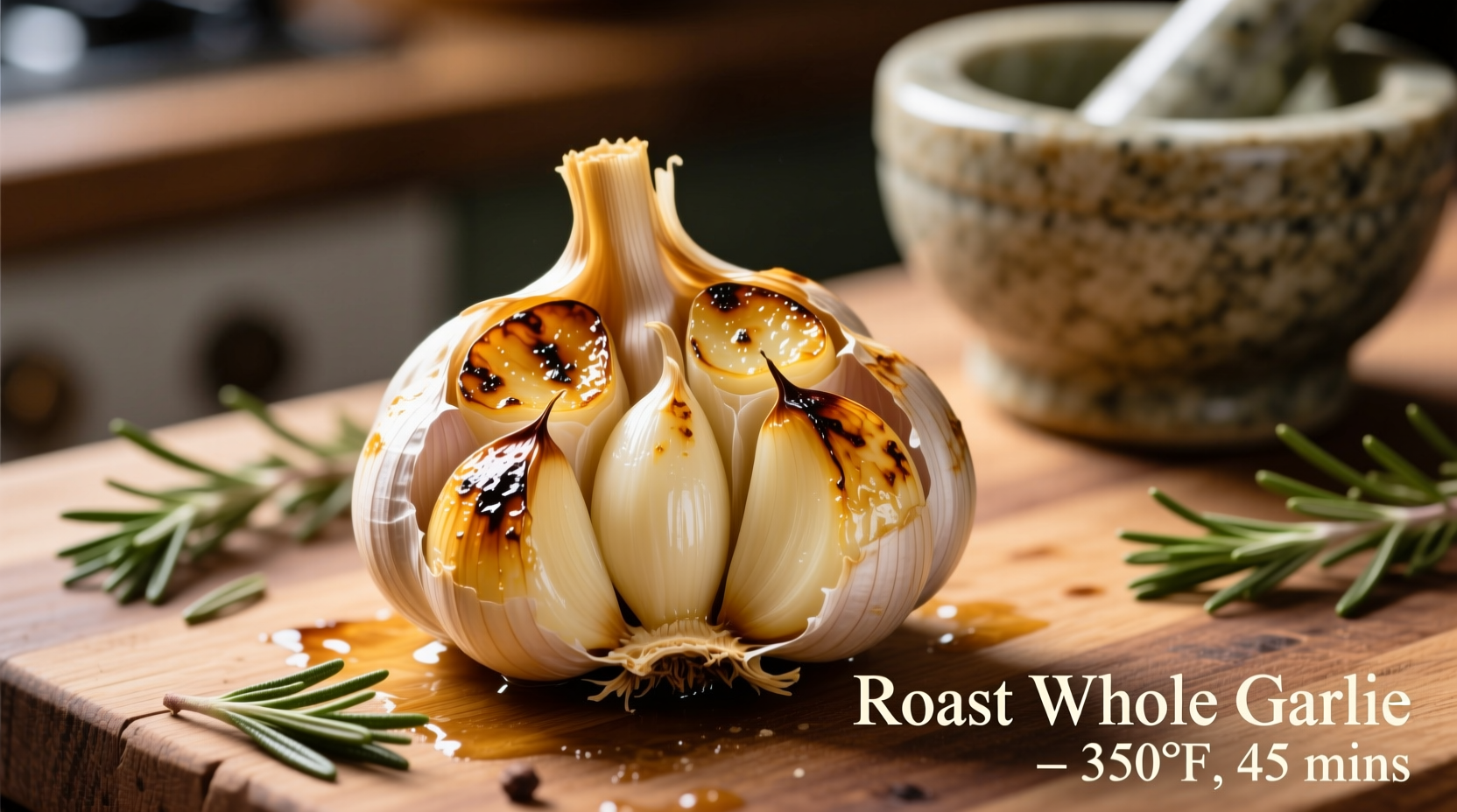 roast whole garlic