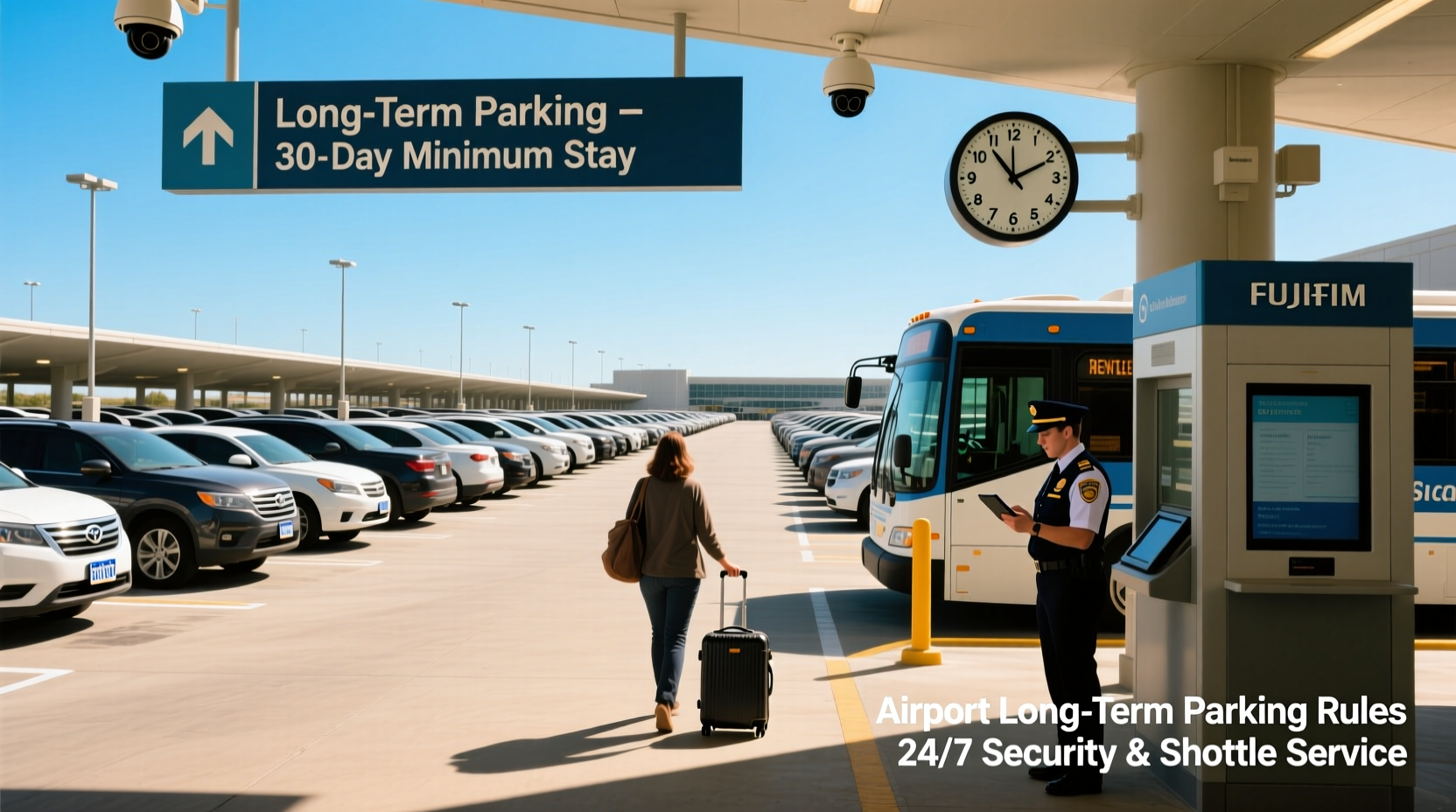 can you leave your car at an airport