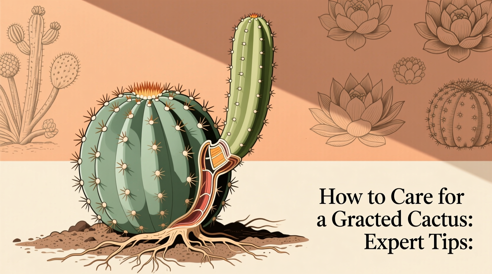how to care for a grafted cactus