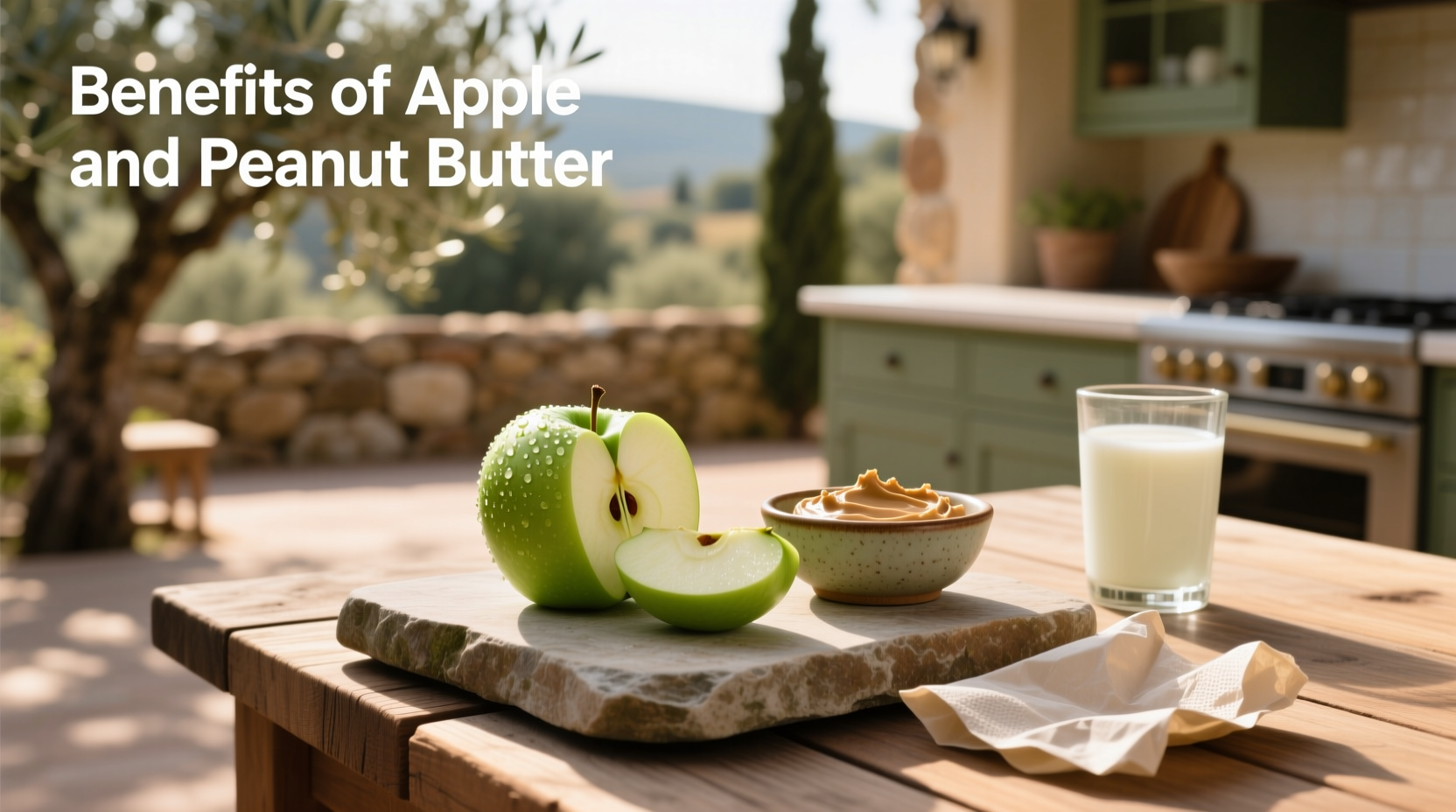 apple and peanut butter benefits