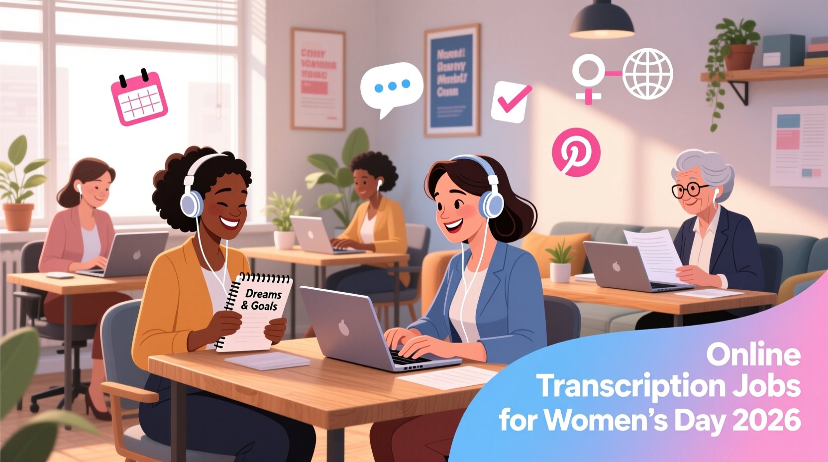online transcription jobs womens day