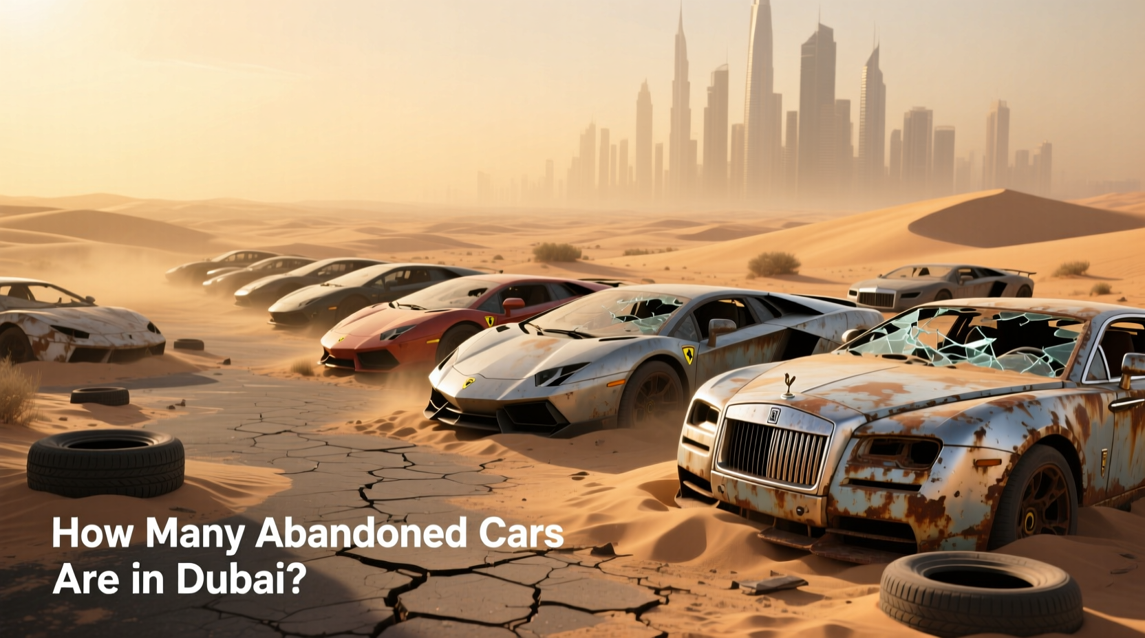 Abandoned Luxury Cars in Dubai Guide