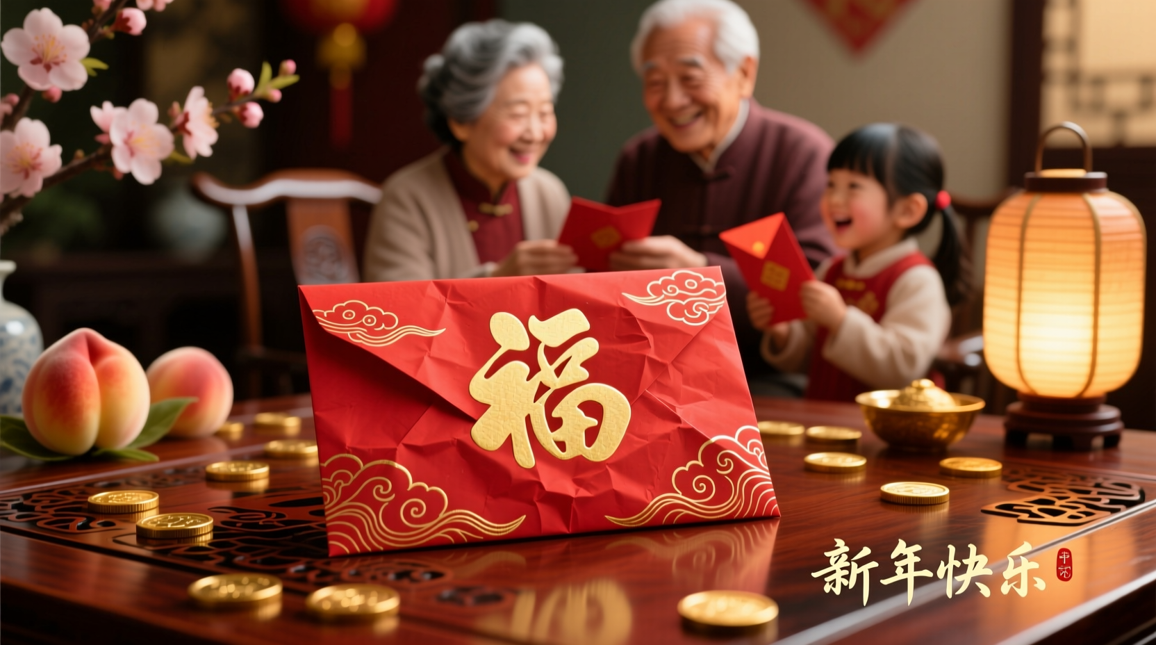 what is the chinese new year red envelope tradition