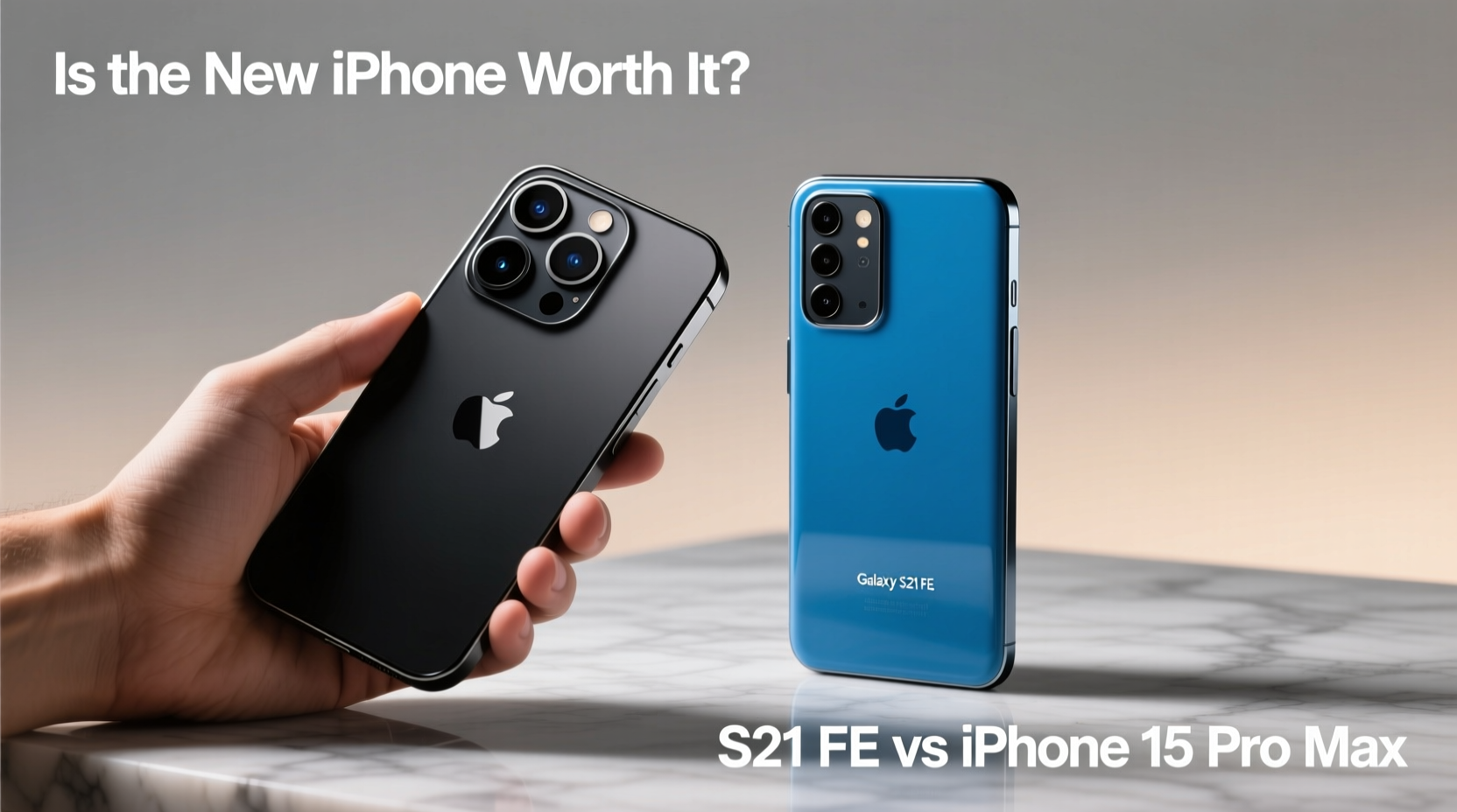 iphone 15 pro max vs s21 fe is the new iphone really worth the upgrade