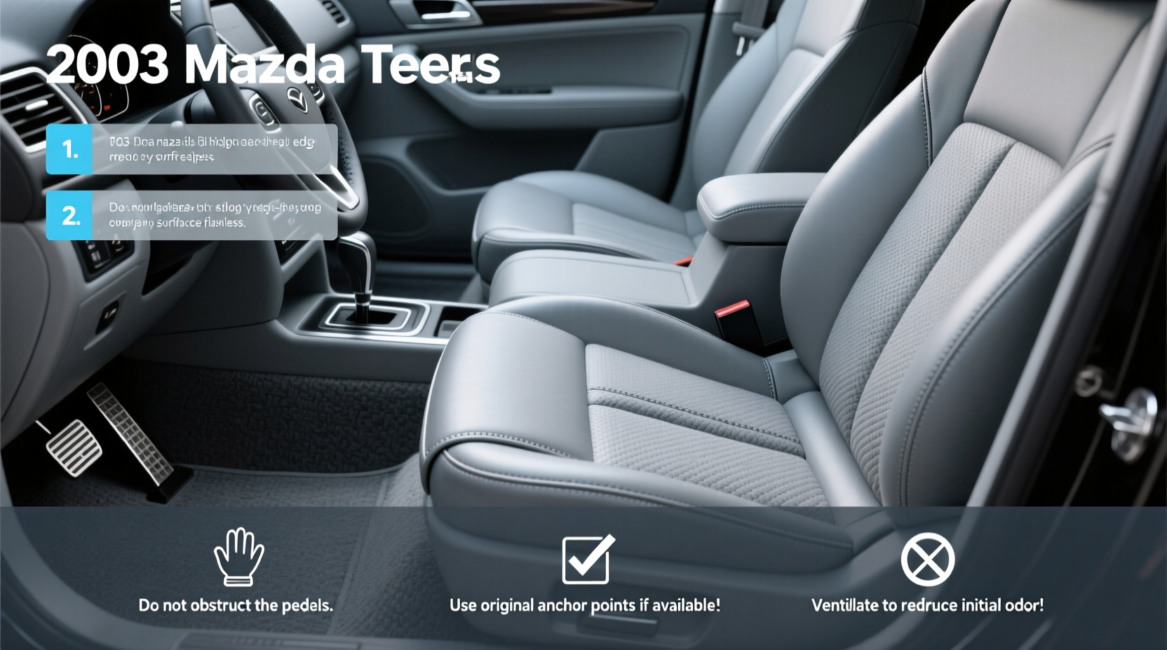 2003 Mazda Tribute Seat Covers Buying Guide