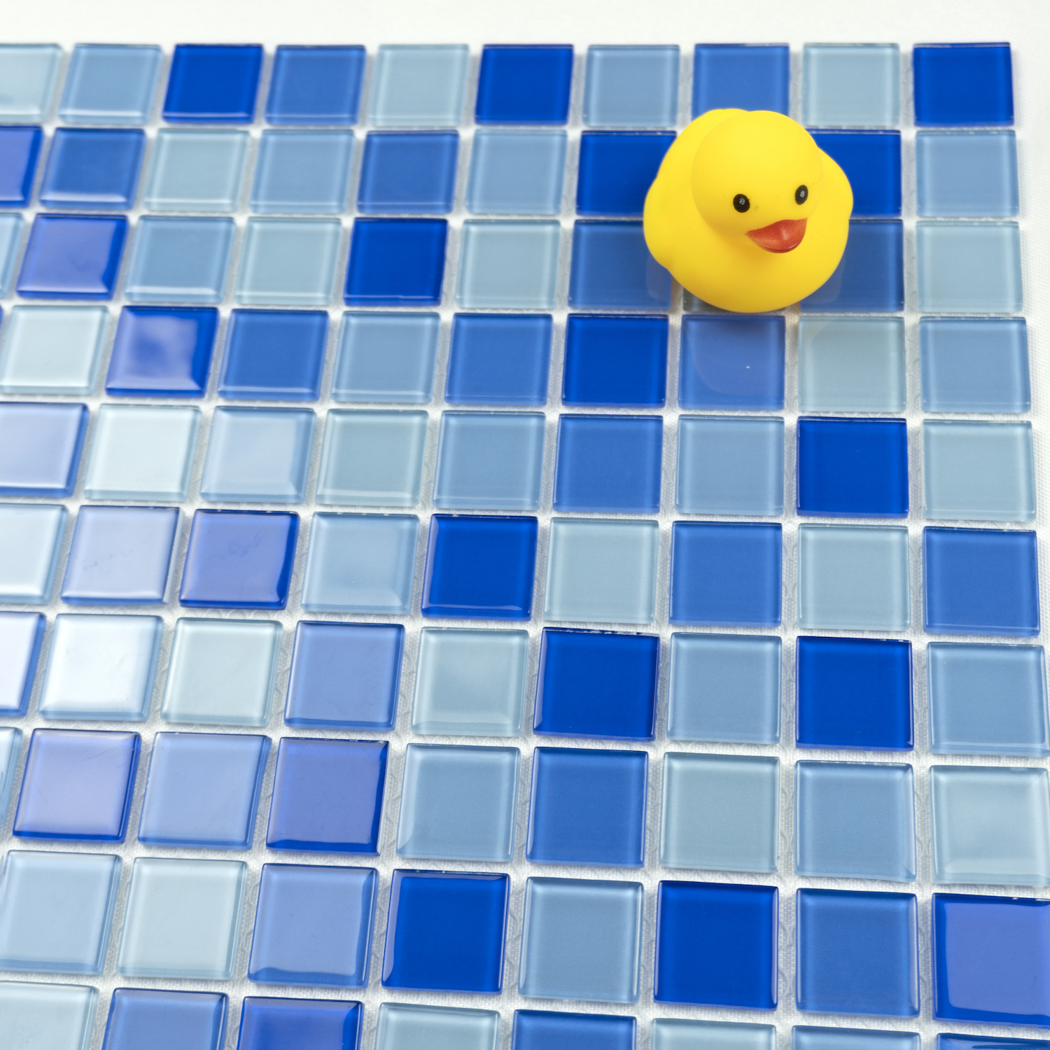 On Sale Blue Glossy Swimming  Pool Mosaic Foshan Glass Mosaic For Swimming Pool Projects