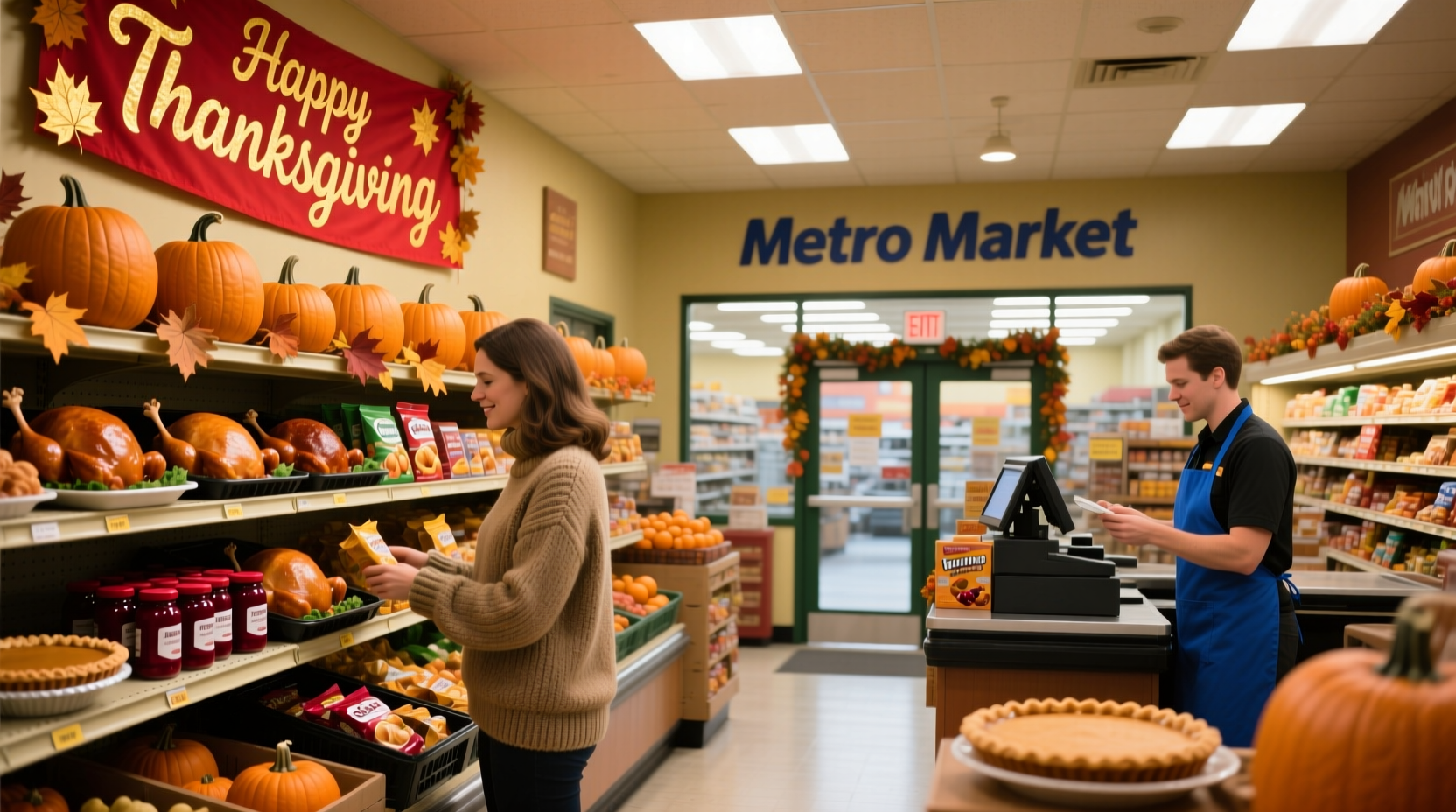 is metro market open on thanksgiving
