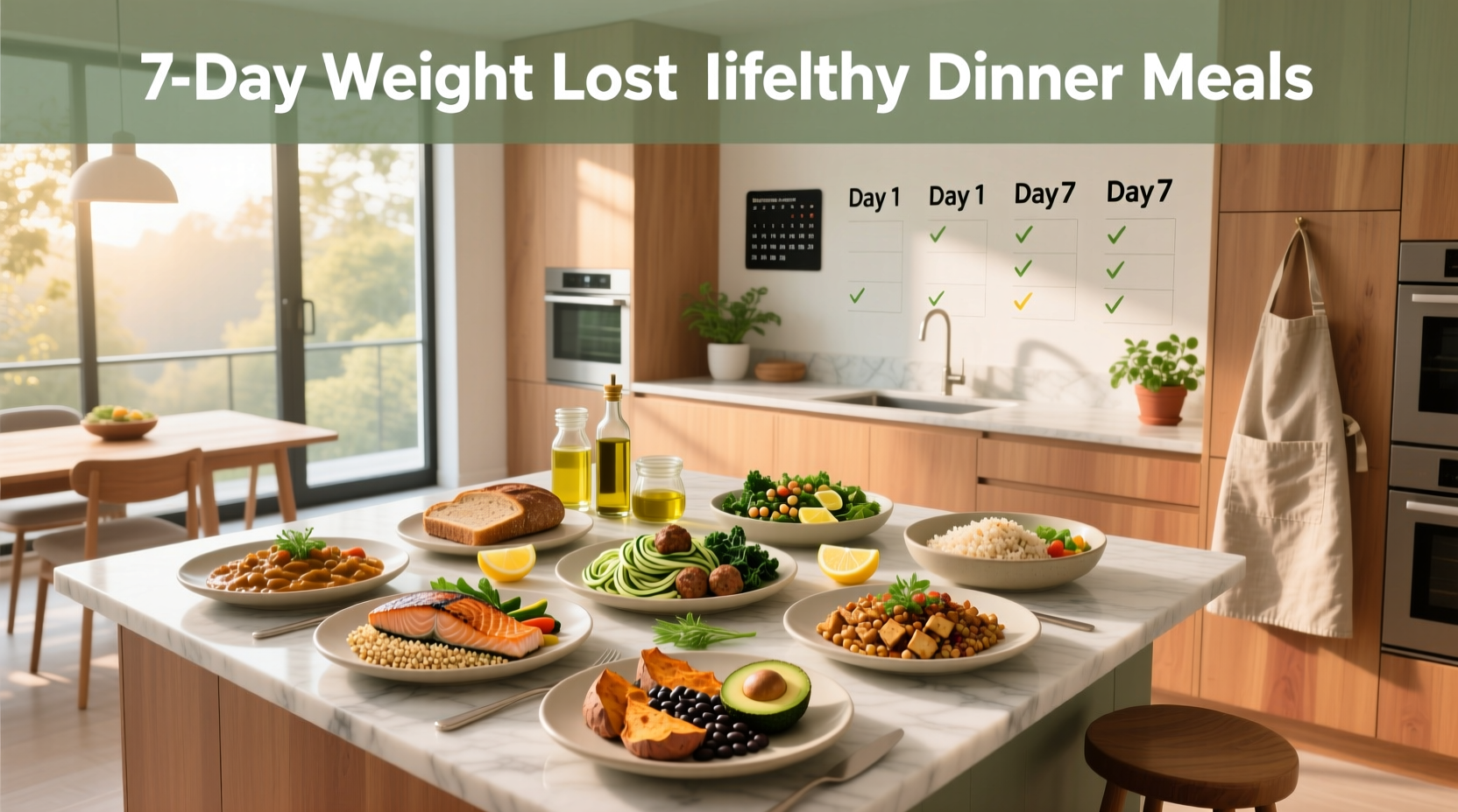 7 day healthy dinner plan for weight loss