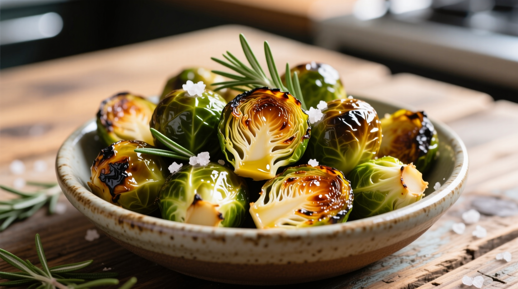 garlic roasted brussel sprouts