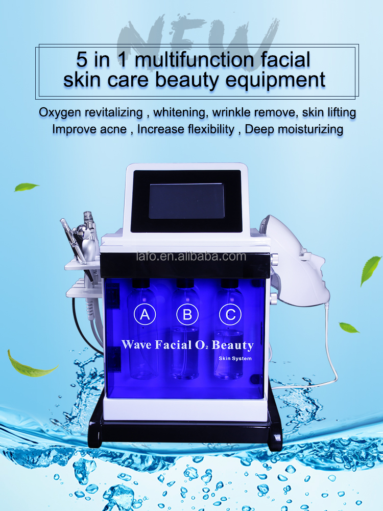 Newest Microdermabrasion Device Hydra Diamond Dermabrasion Machine portable for beauty salon use LF-836