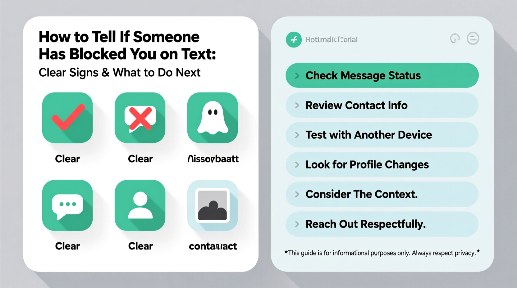 how to detect if someone has blocked you on text clear signs and what to do next