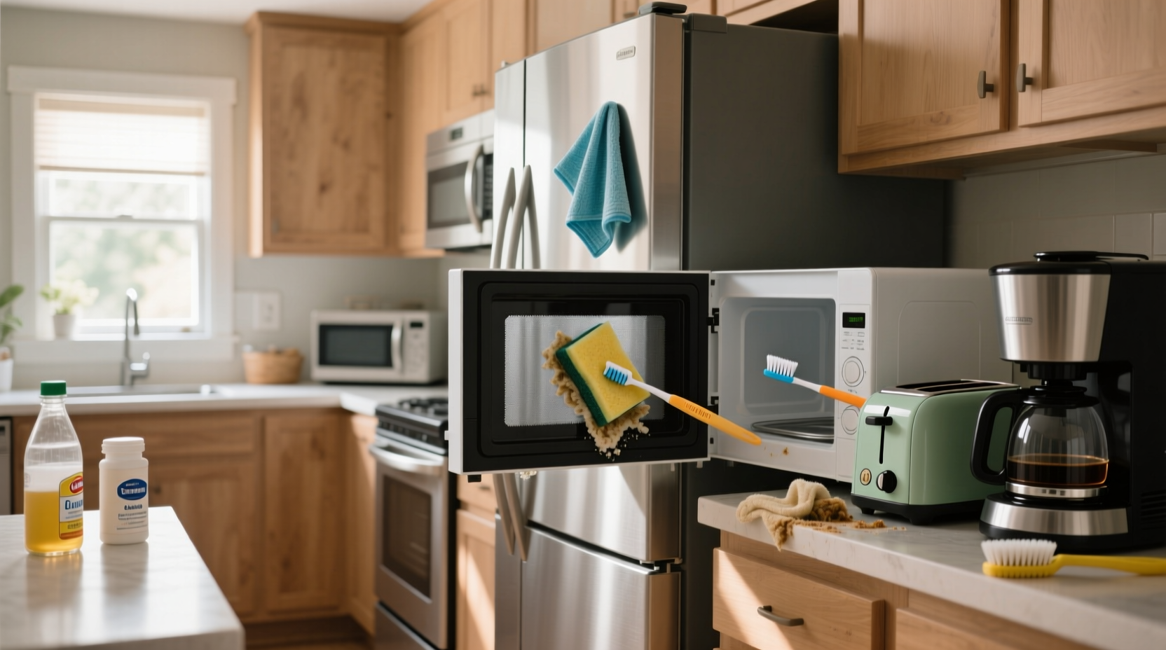 how to clean appliances