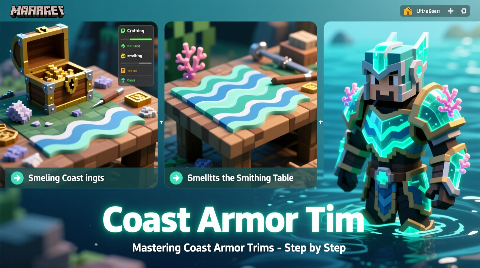 mastering coast armor trim duplication a step by step guide for minecraft players
