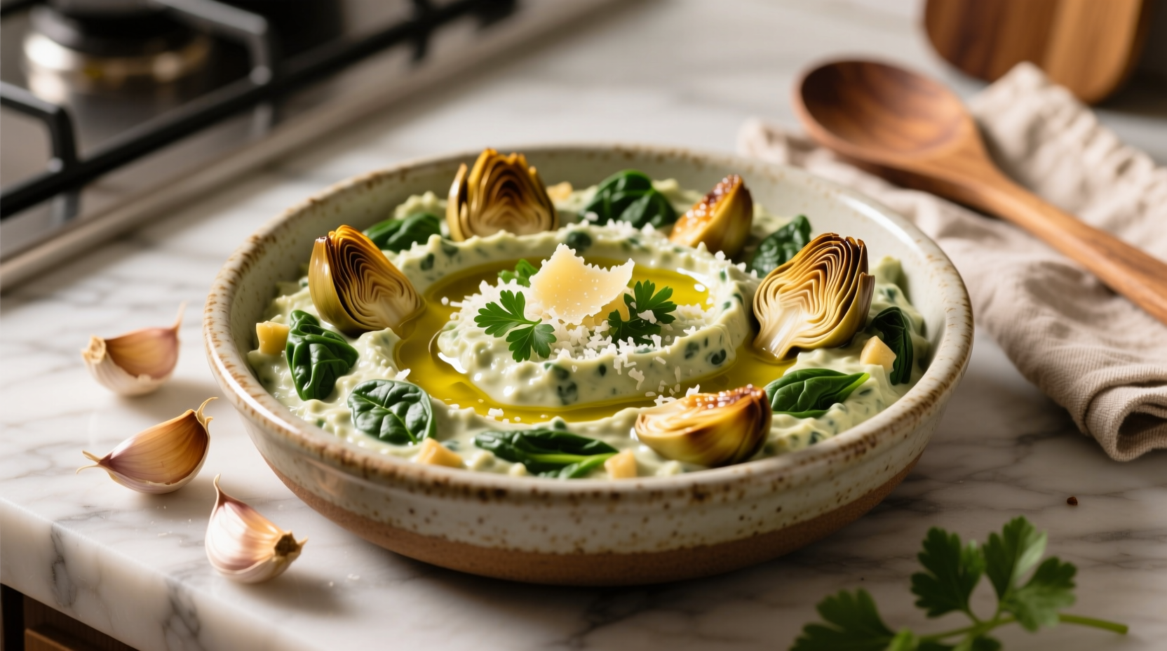 Keto Spinach Artichoke Dip: 2.8g Net Carbs Per Serving