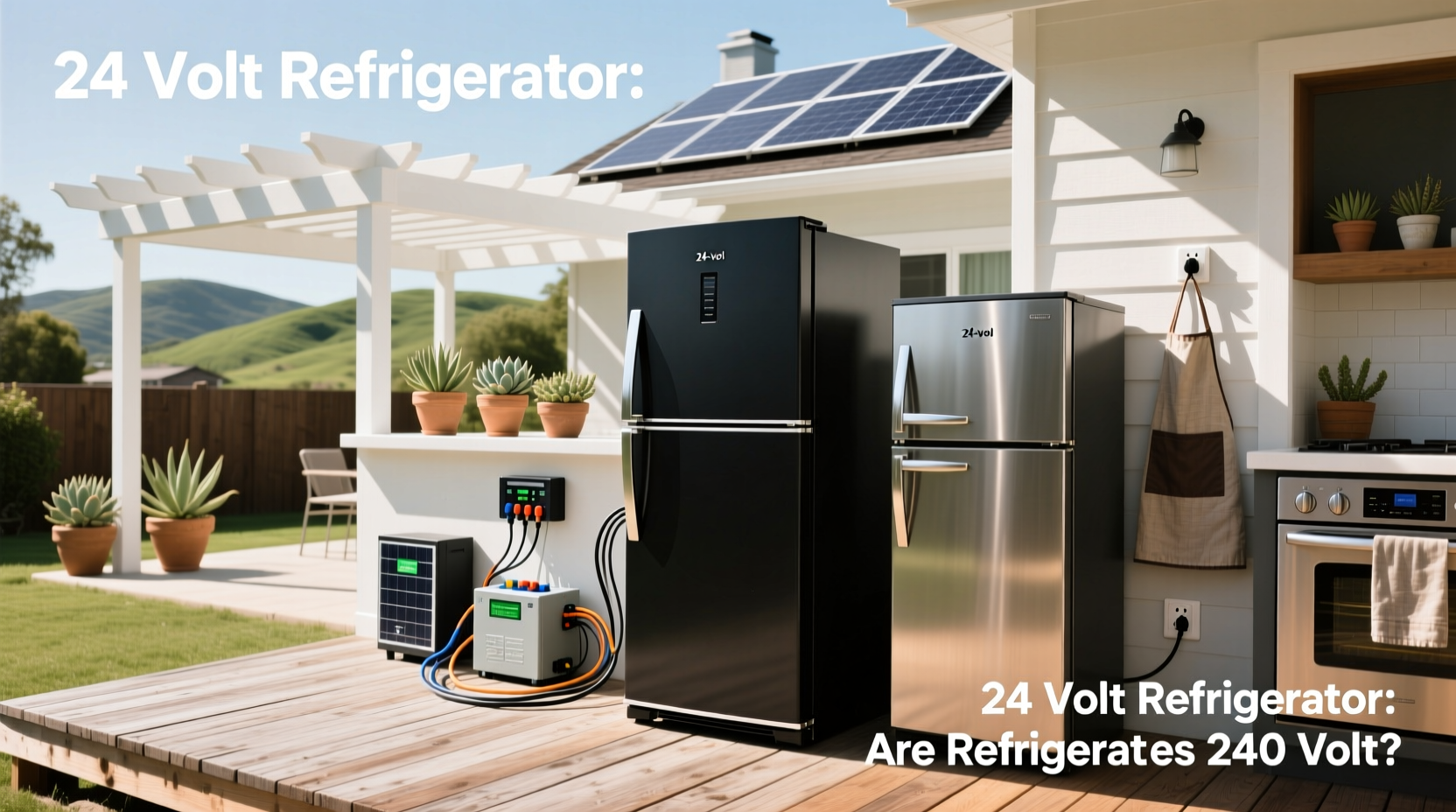 How to Choose 24 Volt Refrigerator, Are Refrigerators 240 Volt?