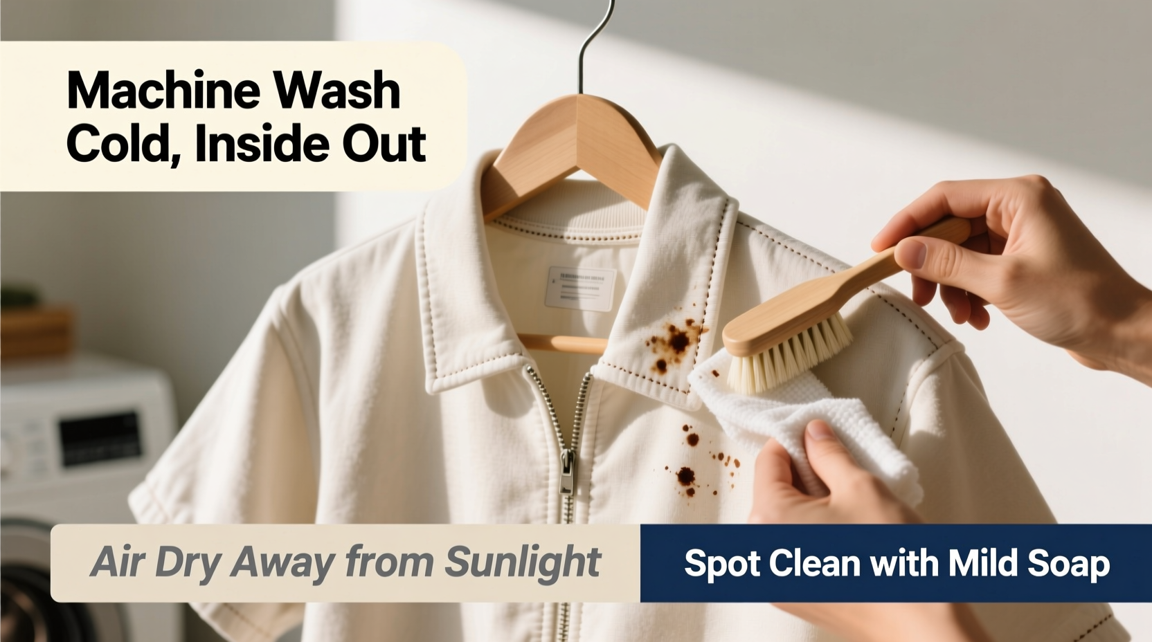 effective methods to clean and maintain your cotton short jacket at home