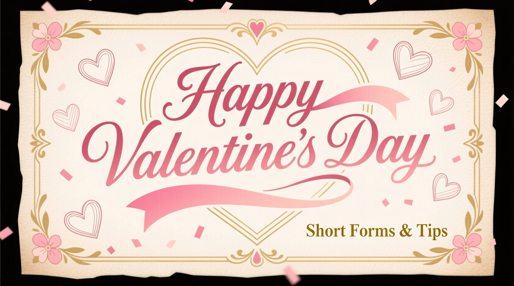 how to abbreviate happy valentines day