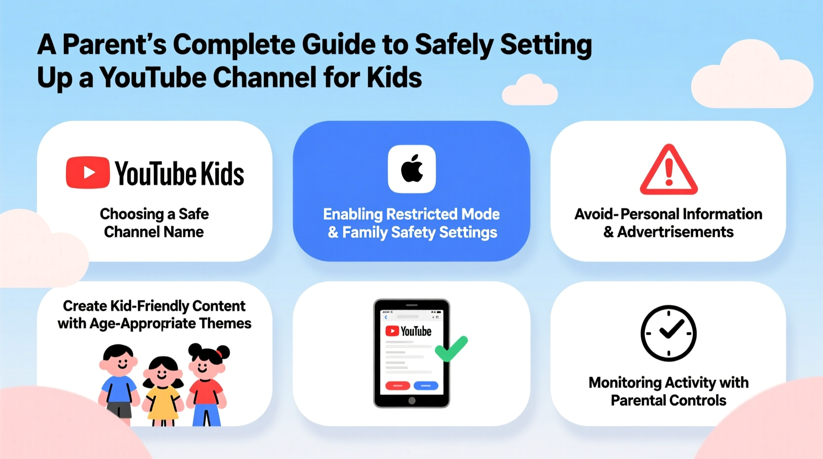 a parents complete guide to safely setting up a youtube channel for kids