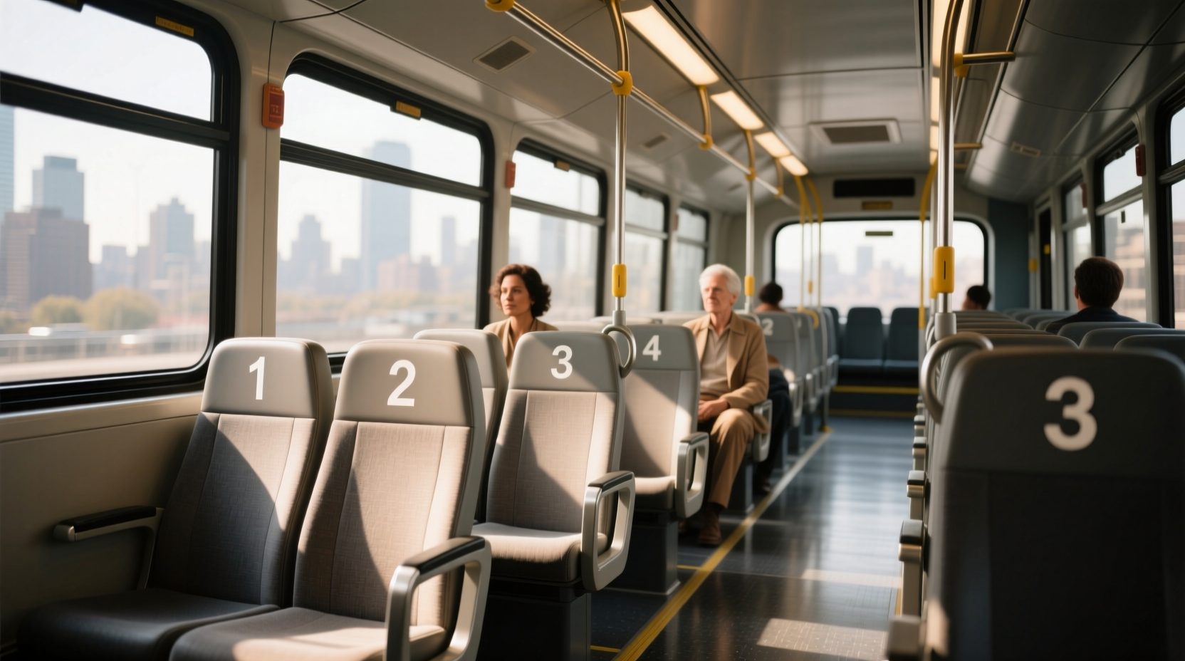 What Do Bus Seat Numbers Mean and How Are They Determined?