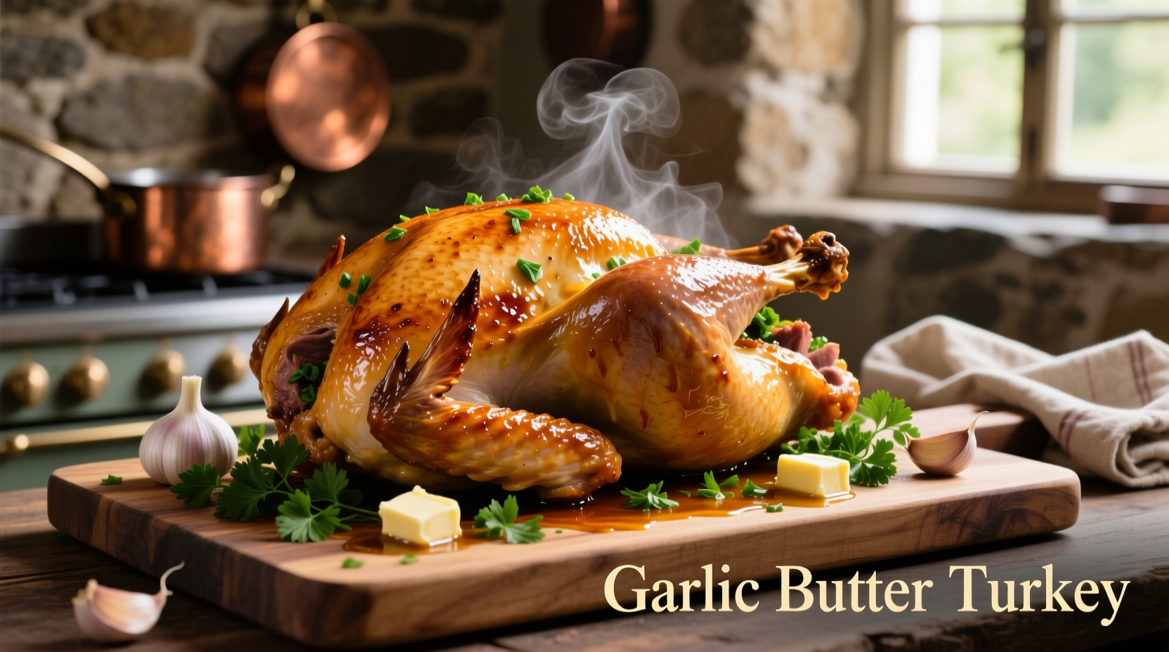 garlic butter turkey