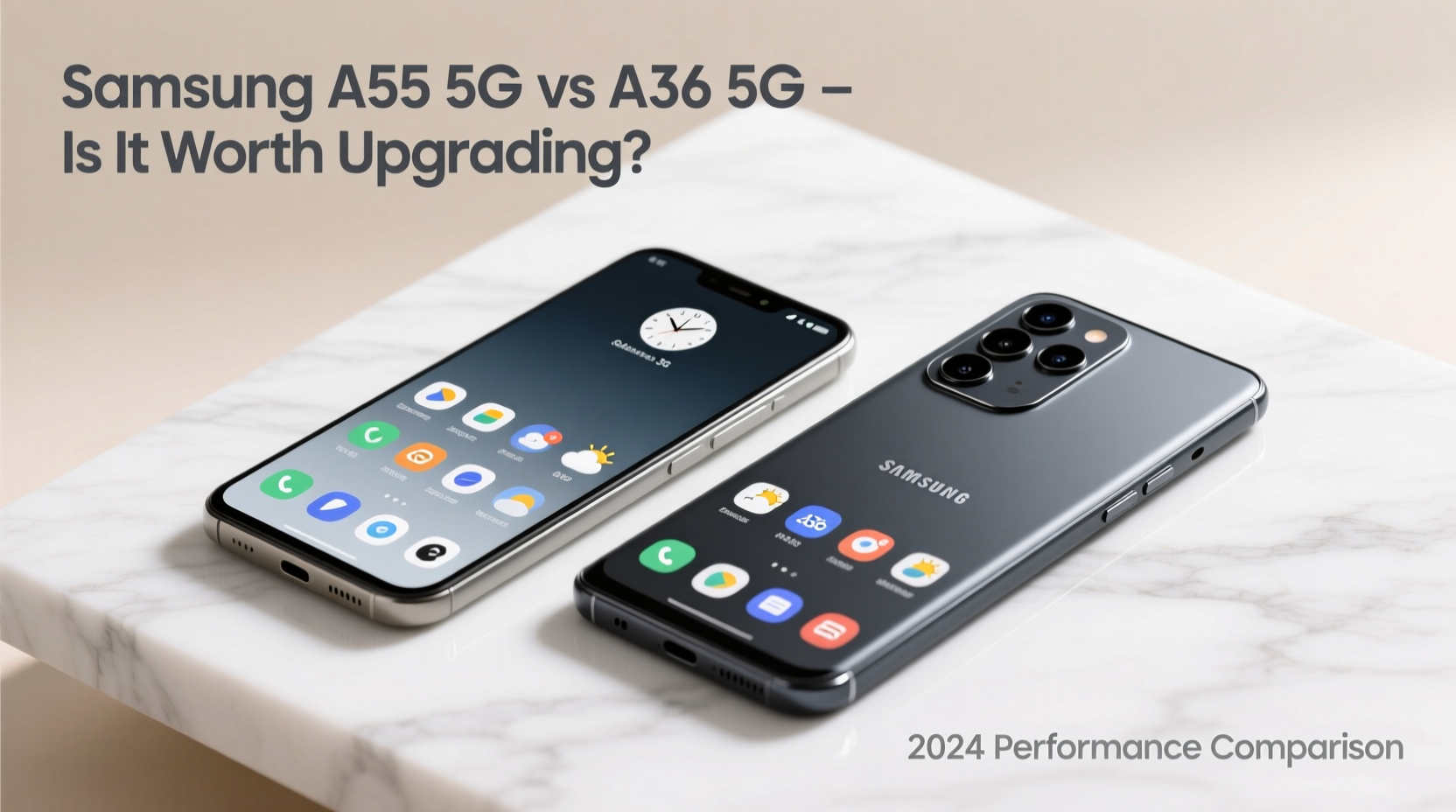 samsung a55 5g vs a36 5g is it worth upgrading or sticking with the older model 3